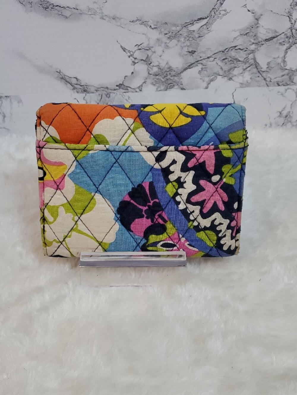 Vera Bradley RIO Tri-Fold Wallet EUC - Picture 3 of 11